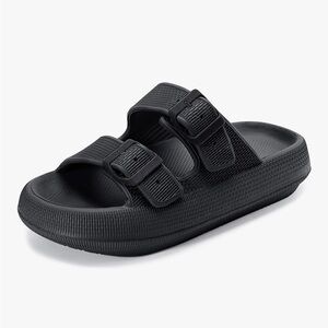 Black Pillow slippers / sandles for men or women